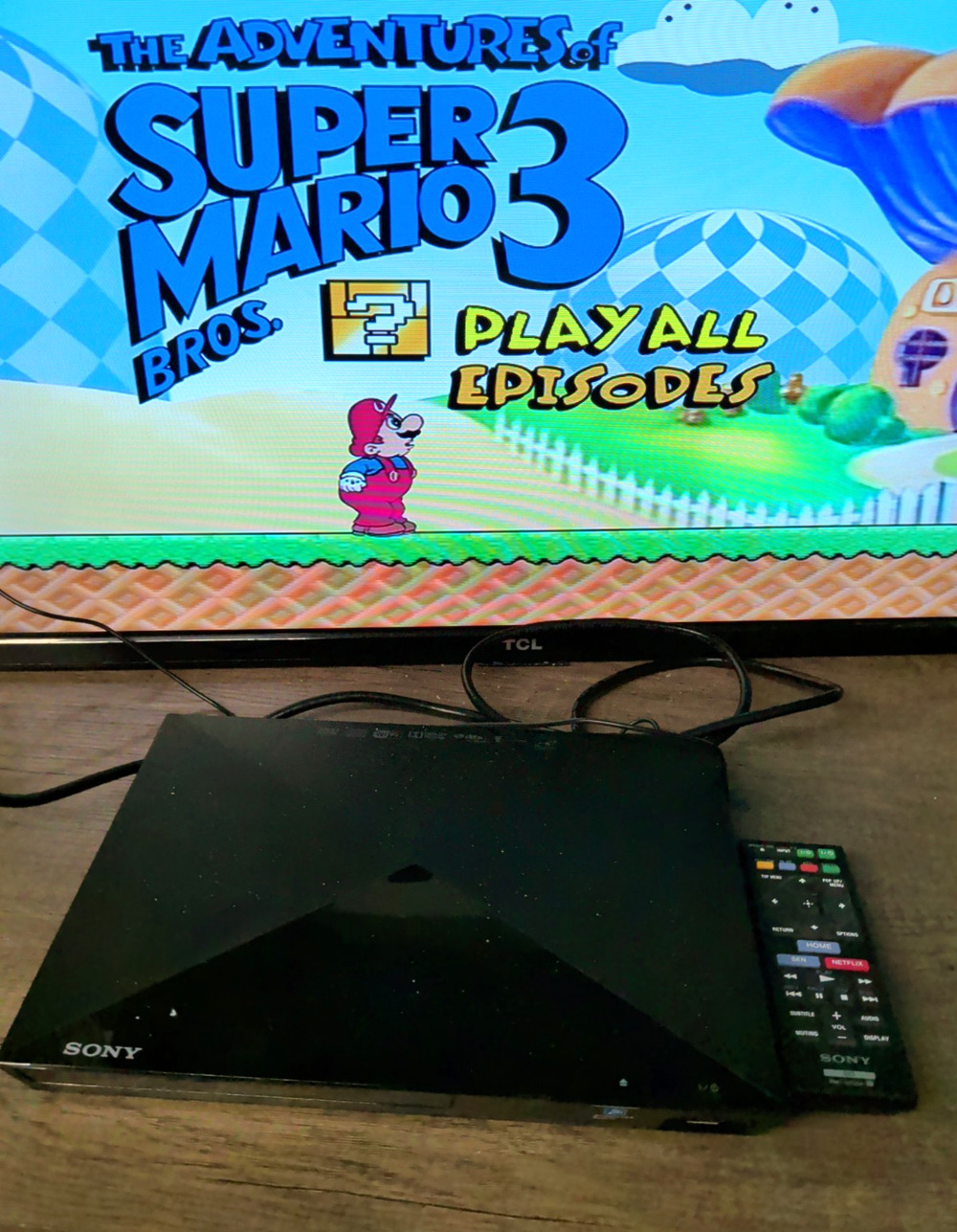 Tested Works Sony BDP-S2200 Blu-Ray Disc/DVD Player w/ OEM Remote Power Cord